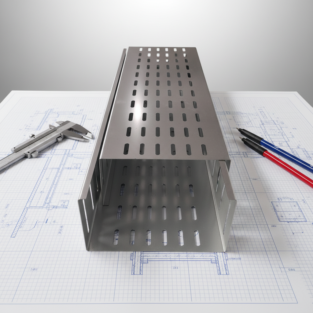Anti Fire Cable Tray Galvanized Perforated Cable Tray Factory Price