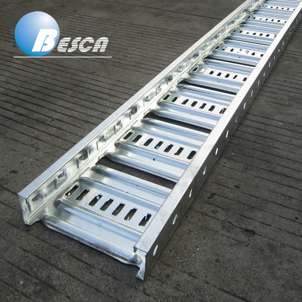 Ladder Cable Tray Fill Calculator for Sale Light Duty Low Costs Medium Loading Jiangsu, China+BC+BESCA+2.44mm/3m/6m+50-900mm