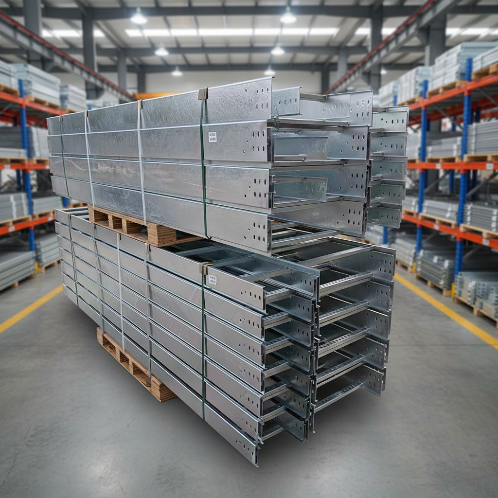 Cable Management System Cable Tray Hot Dipped Galvanized Cable Tray