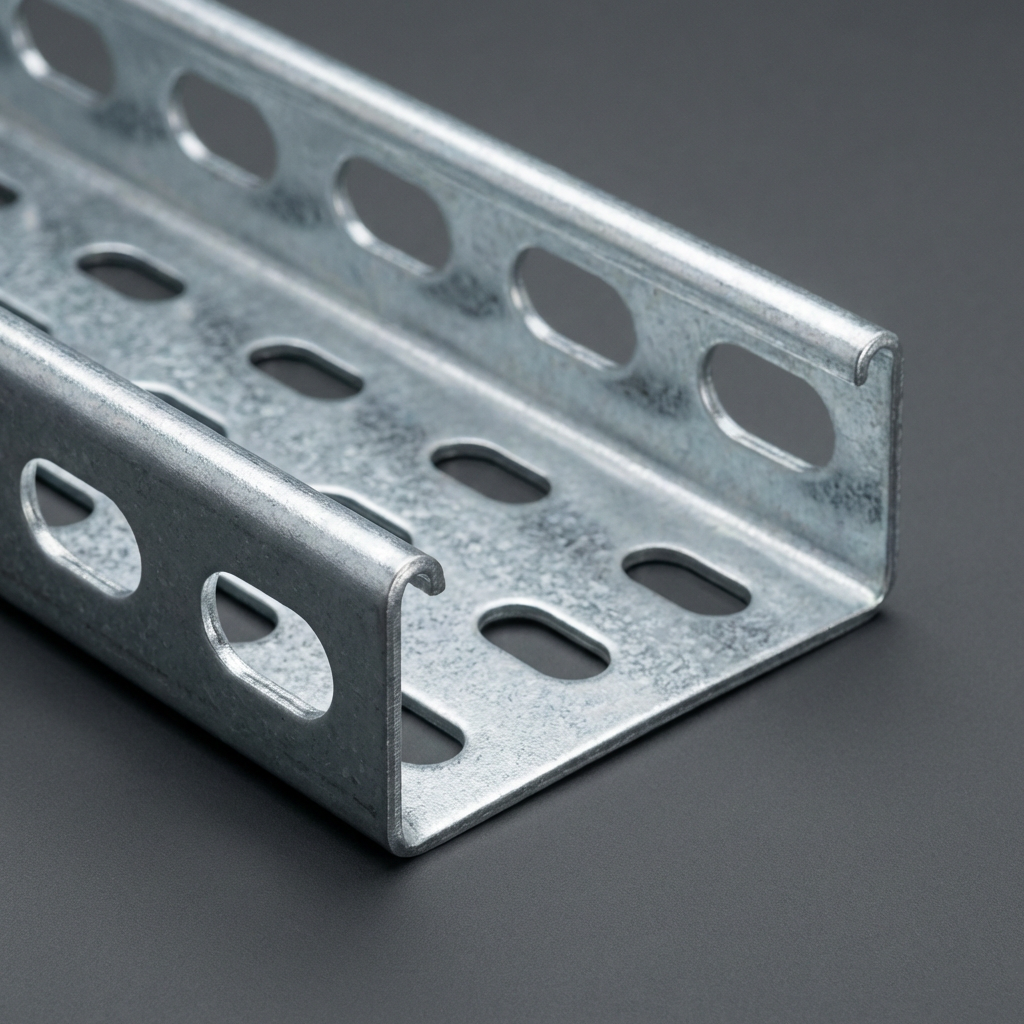 Heavy-Duty Perforated Cable Tray System NEMA & IEC Standard Compliant 50mm - 900mm Customizable HDG ≥ 65μm Cable Ladder Tray