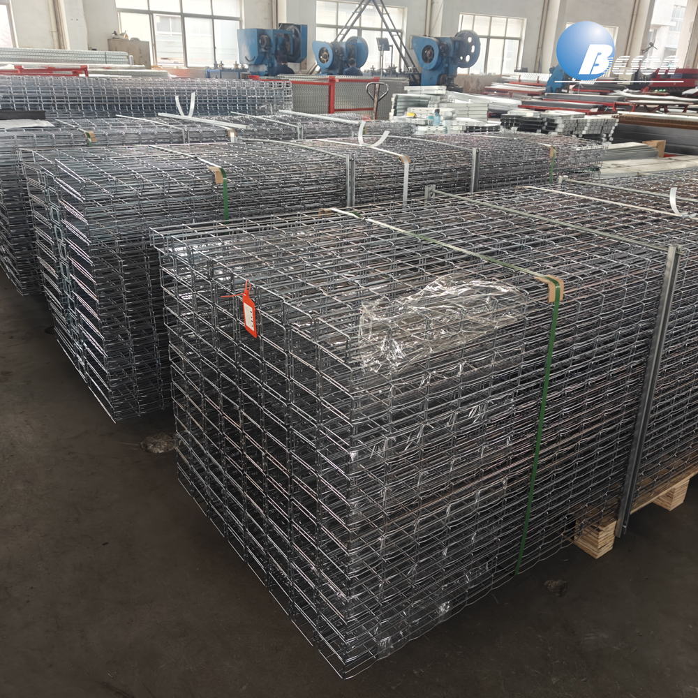 6'' Width 10ft Wire Tray Long Span Zinc Wire Mesh Cable Tray