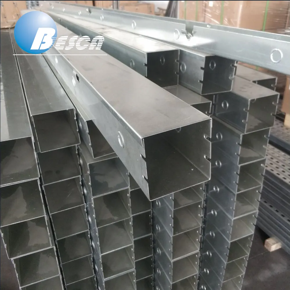 UL870 Wiring Ducts Wire Way in 2 1/2'' and in 4'' and in 6'' Inch 3000*80*40 mm
