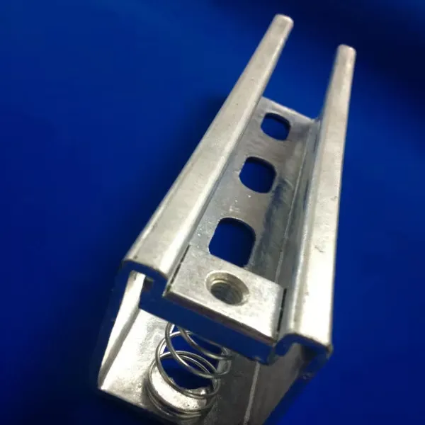 BESCA Hot Dipped Galvanized Hot Rolled Iron Steel Solar System Strut Steel Formed U C Channel in Single or Double Durable Jiangsu, China+BS+BESCA+1-6 m+10-1000 mm