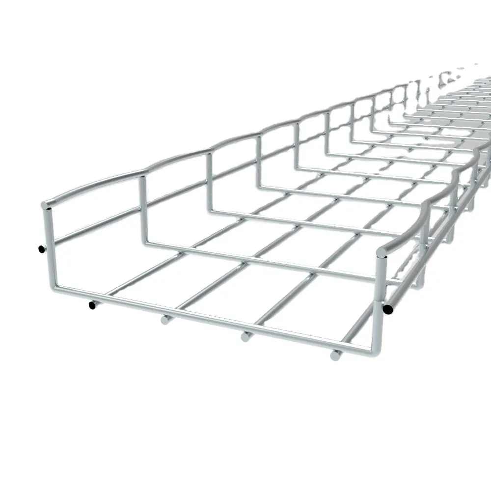 Cablofil Basket Type Mallado De Alambre Wire Mesh Cable Tray with Wave with Accessories Jiangsu, China+BM+BESCA+1-6m+50-1000 mm