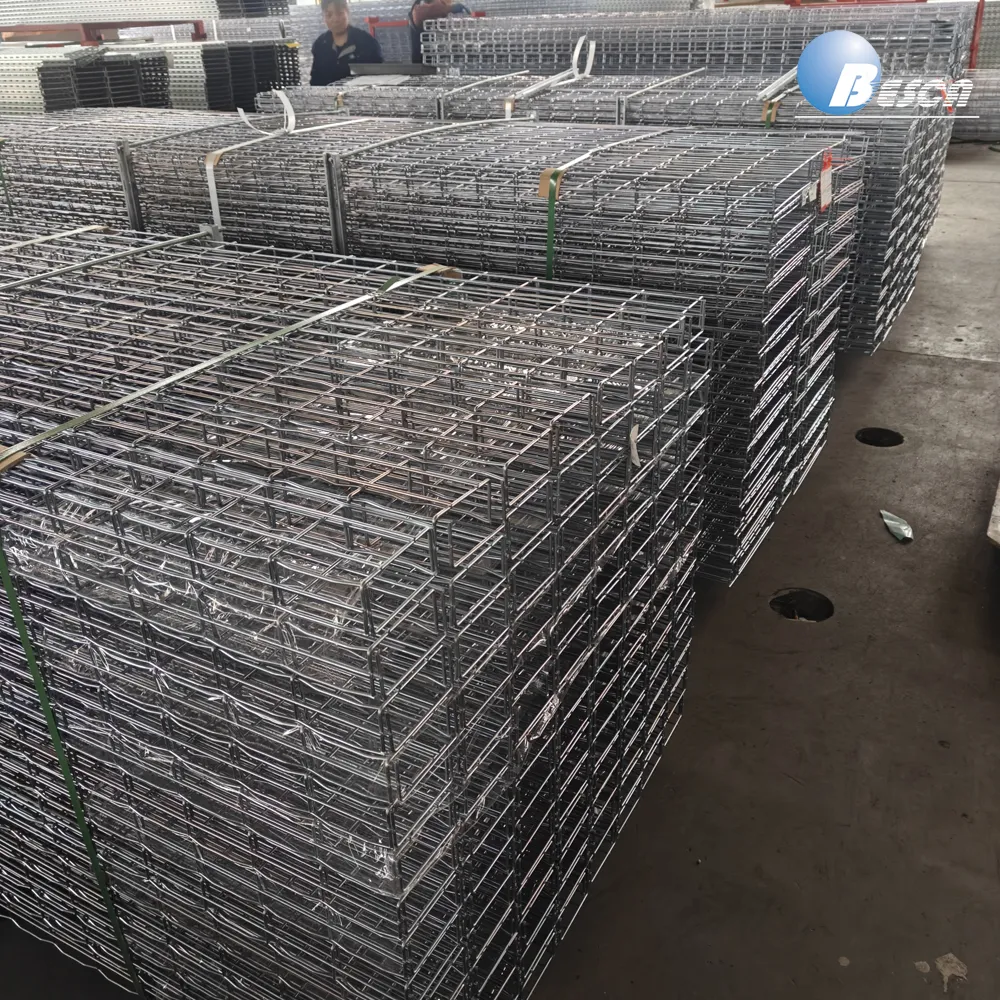 Zinc Wire Mesh Cable Tray for Cable Laying in Metal Shanghai, China+BM+Besca+3000mm+50-600mm