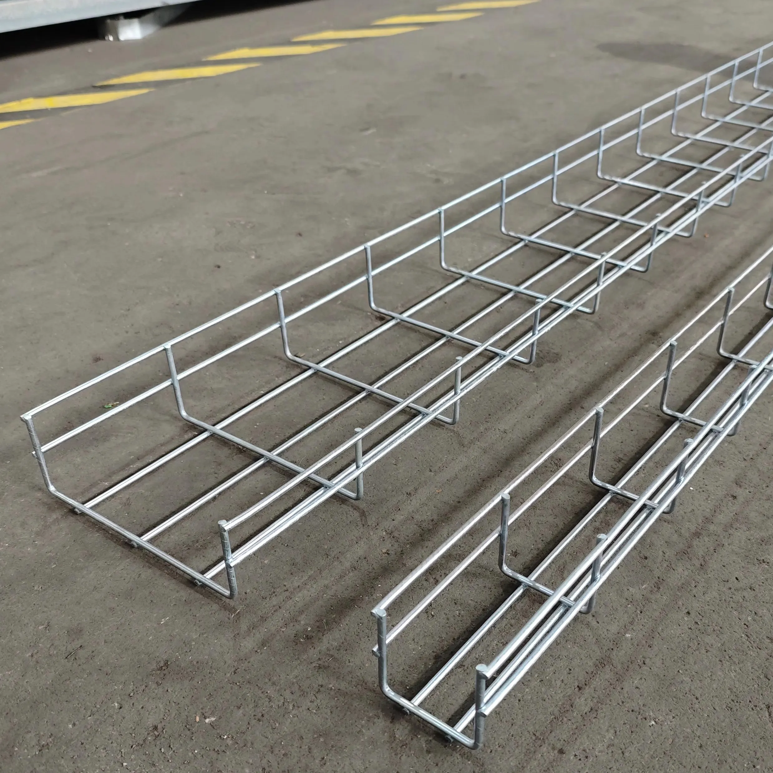 Electrical Galvanized Wire Mesh Cable Tray Price 150*50MM Jiangsu, China+BM+BESCA+1-6m+50-1000 mm