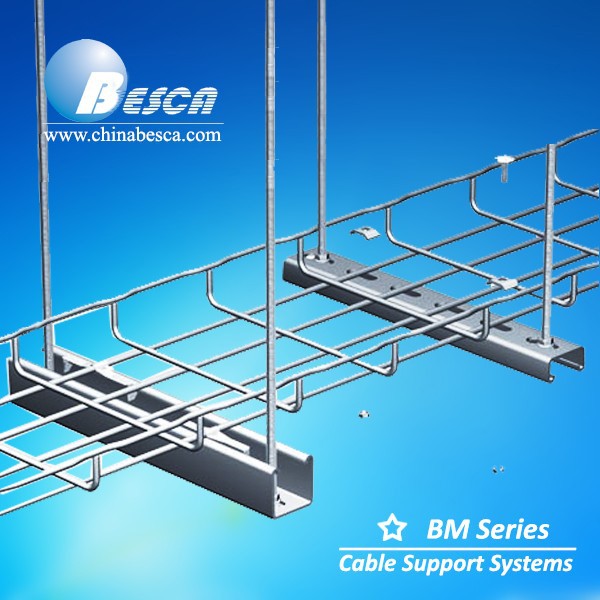 SUS 304 Galvanised Electro Zincado Hot Dip Galvanized Wire Mesh Cable Tray With Waves (UL,cUL,CE,NEMA,IEC)