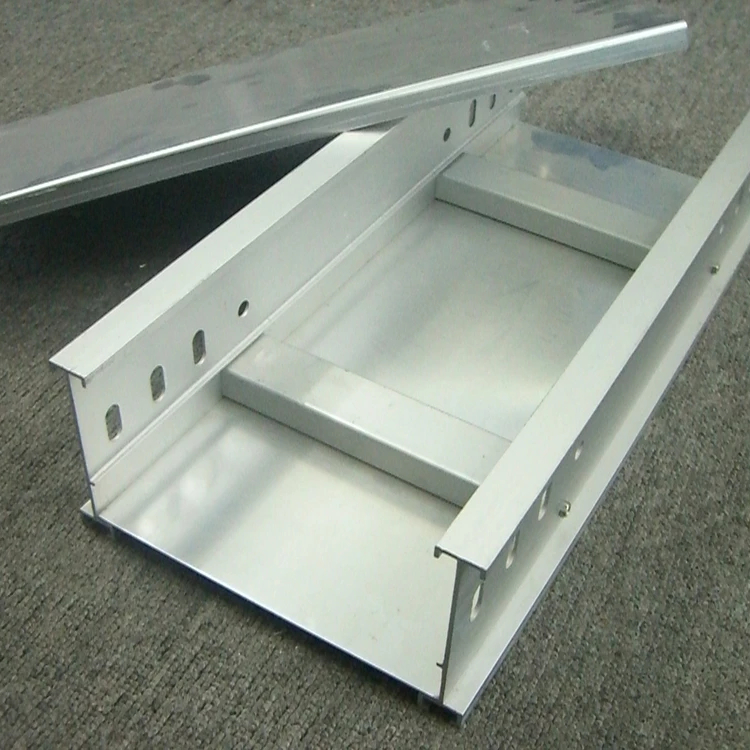 Besca Aluminium Outdoor Cable Trunking With Cover Factory Wholesale UL Galvanised Metal Cable Trunking