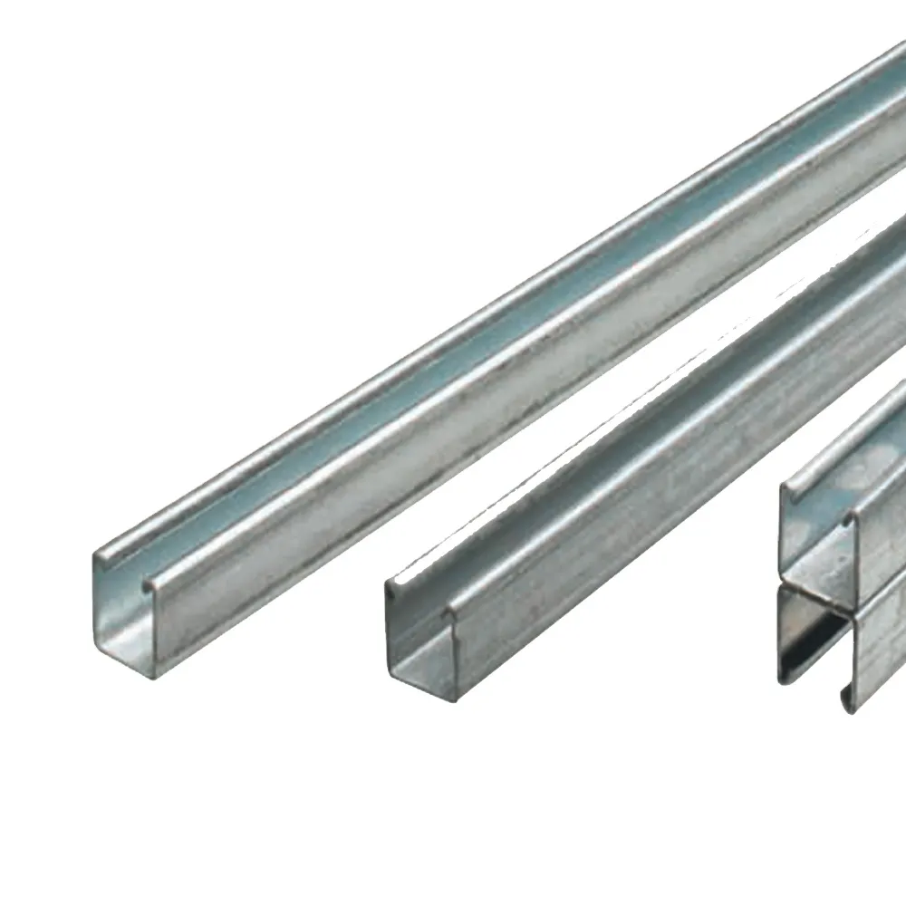 Stainless Steel SS304 SS316 41x41 & 41x21 & 41x62 41x72mm Back to Back Strut Steel Unistrut Channel for Support Cable Tray Jiangsu, China+Non-Alloy+15-21 days+BS+BESCA