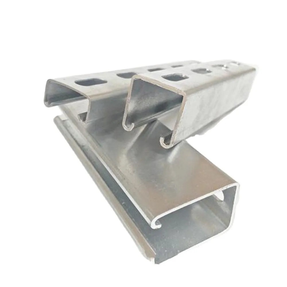 Slot Channel Strut Unistrut Steel Trusses Steel Props Cantilever Track Jiangsu, China+Non-Alloy+15-21 days+BS+BESCA
