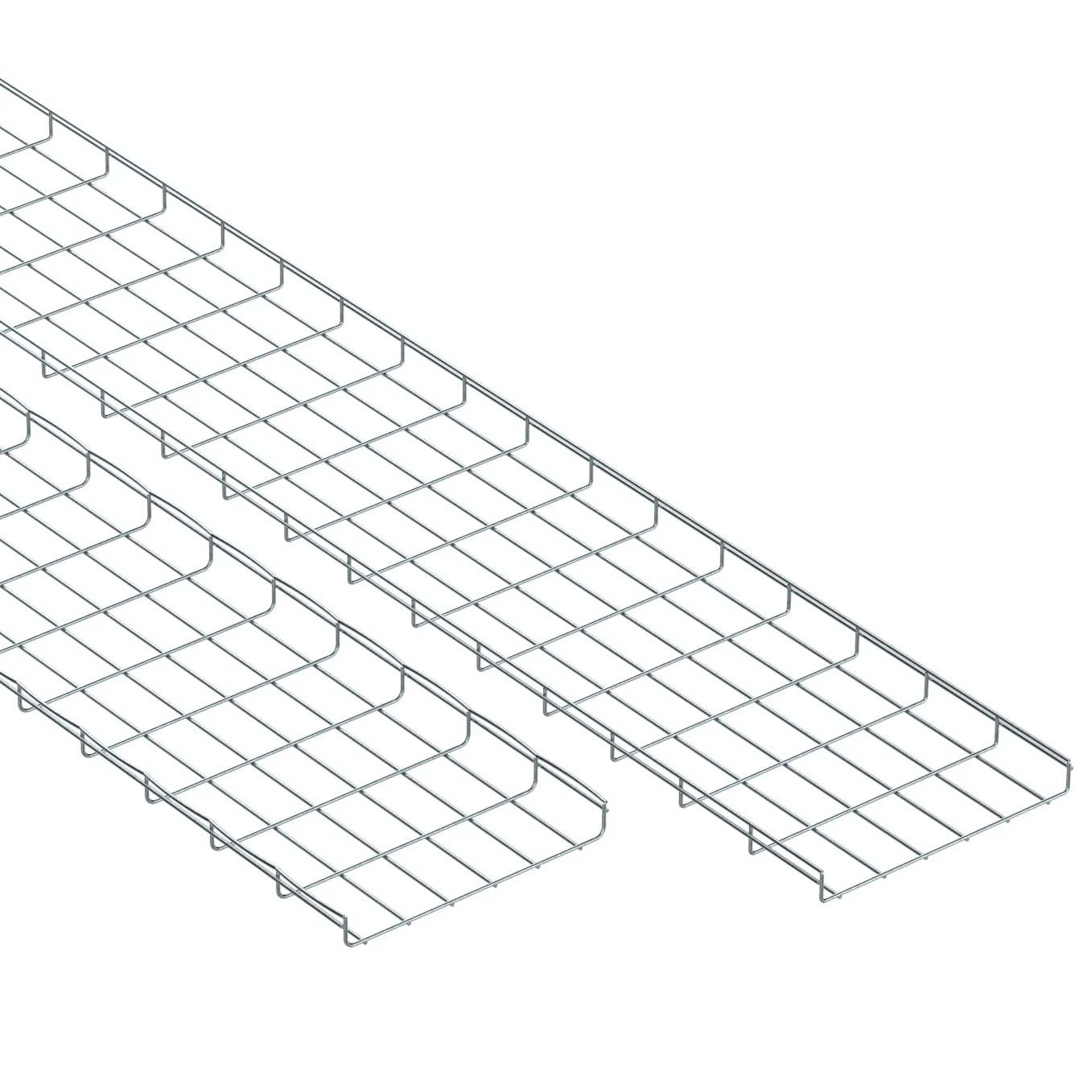BANDEJA TIPO REJILLA GALV. 100/200/300/450/650X50MM X 3 MTS WIREM MESH CABLE TRAY