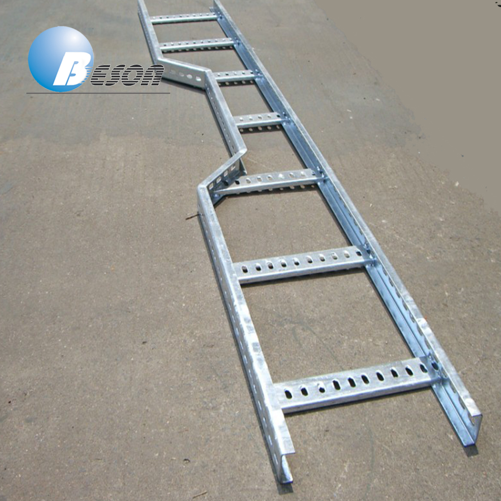 HORIZONTAL ELBOW LADDER MODULE R=117 /300 Hot Dip Galvanized After Fabrication (TS EN ISO 1461)