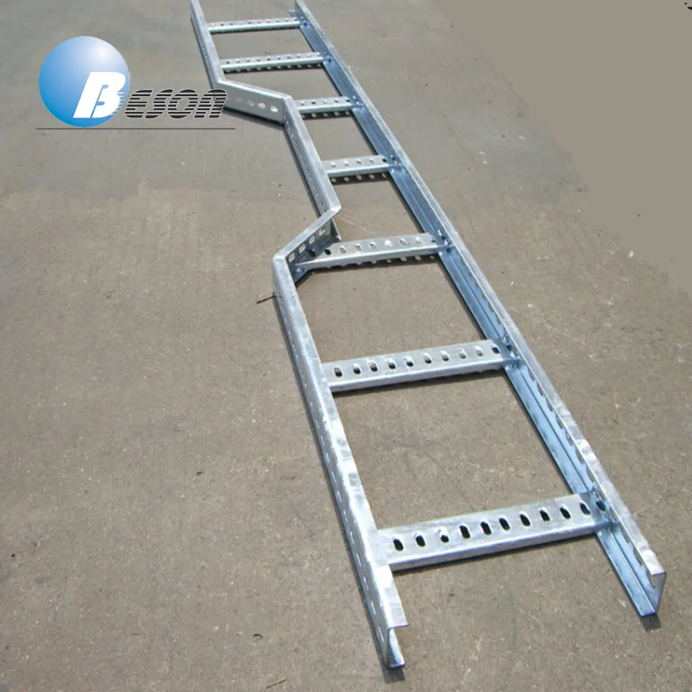HORIZONTAL ELBOW LADDER MODULE R=117 /300 Hot Dip Galvanized After Fabrication (TS EN ISO 1461) Jiangsu, China+BL+BESCA+Hot-Dip Galvanized, Pre-Galvanized, Coated With Anti-Corrosion Paint+3000mm