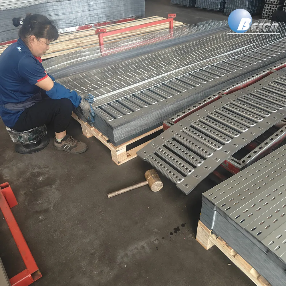 AS/NZS Cable Tray Ladder Cable Tray Perforated Galvanized Cable Tray Shanghai, China+BC1/2/5/6 Cable Tray Straight+Besca+3000mm+50-1000mm