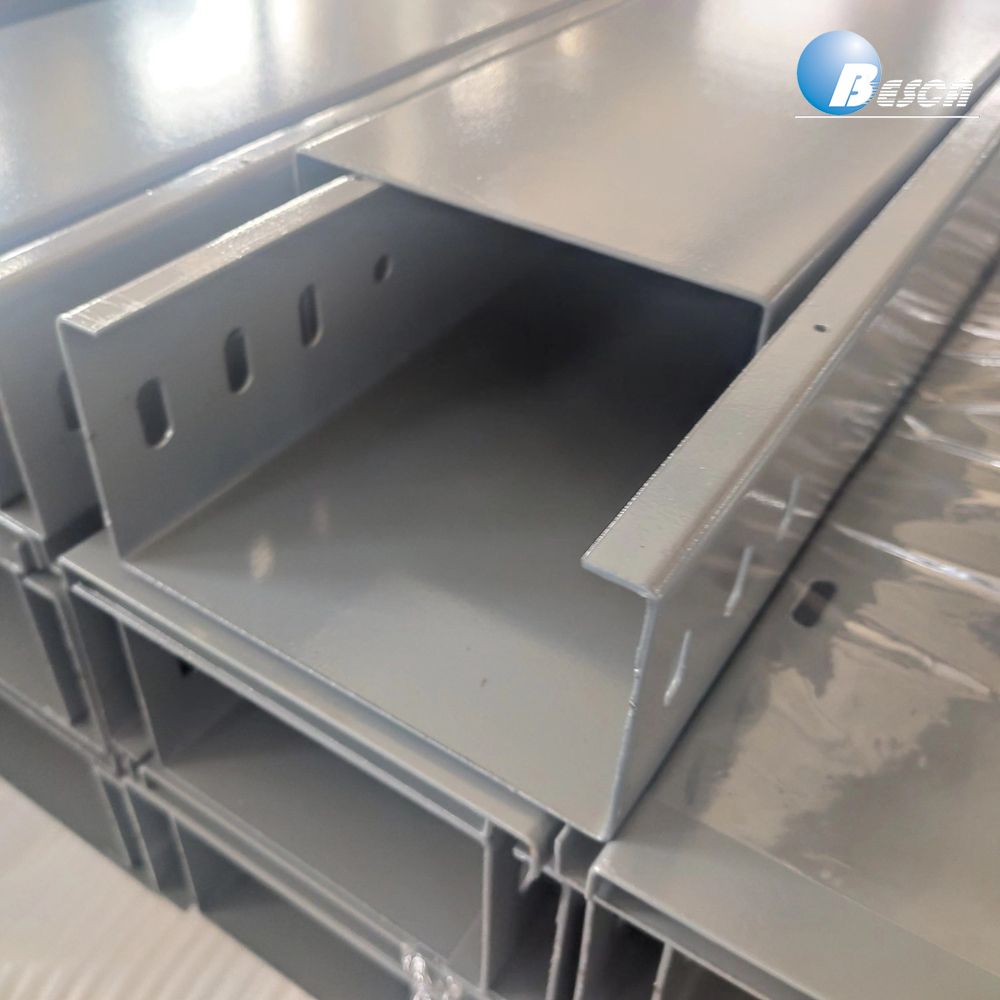 Solid Bottom Cable Tray Metal Cable Trunking