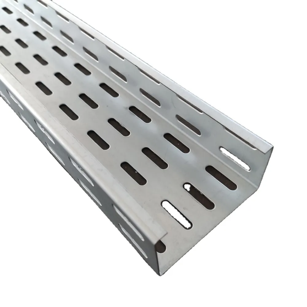 Silver Plated Steel Flexible Serving Cable Trays Industrial Construction 400x100 mm Jiangsu, China+BC+BESCA+silver,orange,red,white+Hot dipped galvanized,Electro zinc plated,Powder Coated