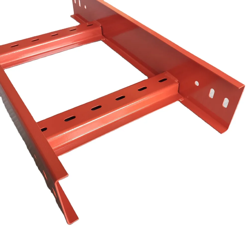 Steel Cable Tray Ladder with Hot dip galvanized Finish Installing cable tray in a marine offshore application Jiangsu, China+BL+BESCA+3000mm+50-800mm