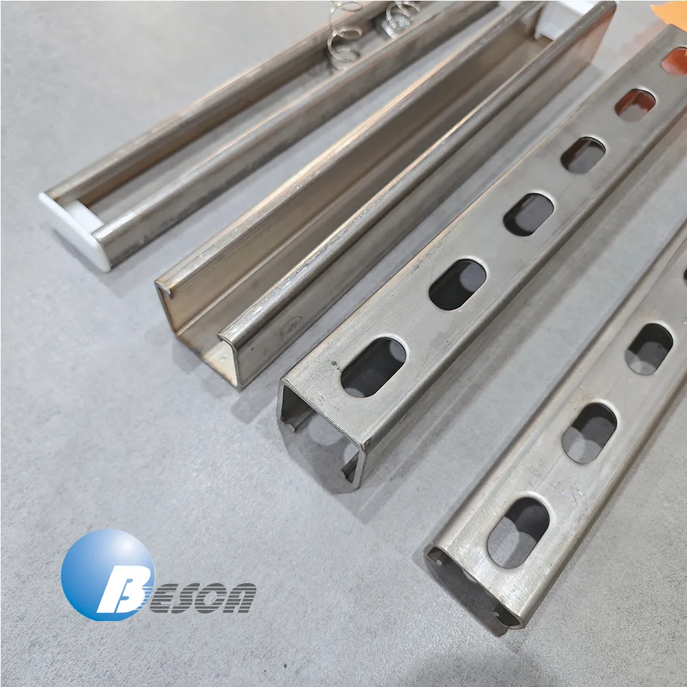 Hot Sale in 2019 New Design C Channel Steel 41.3x41.3 Size Jiangsu, China+Non-Alloy+31 ~ 45 days+BS+BESCA