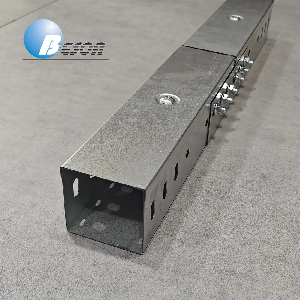 Good Quality Stainless Steel Outdoor Rustproof Durable Hot-dipped Galvanized Cable Trunking Cable Duct Jiangsu, China+BT+BESCA+2.44mm/3m/6m+50-900mm