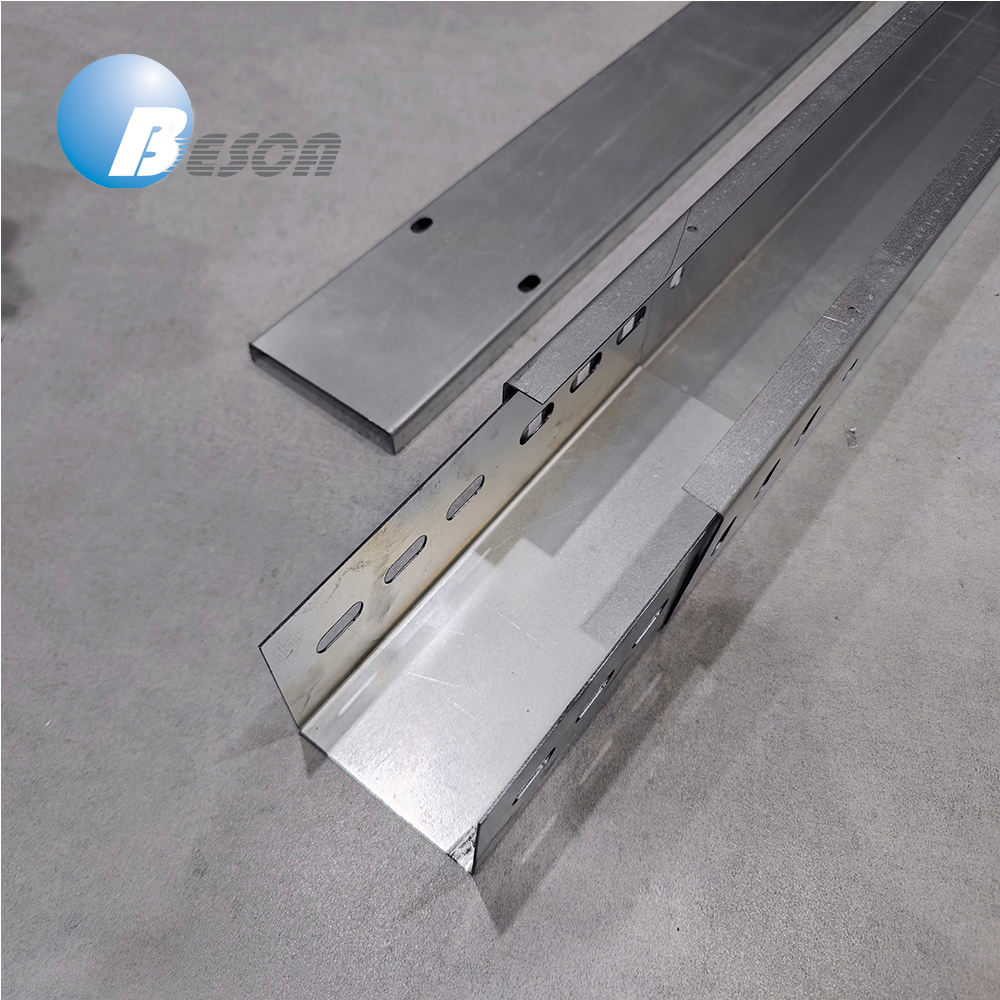 PreGalvanized Steel Cable Trunking with Screw on the Top Cost Effective Solution Commercial Building
