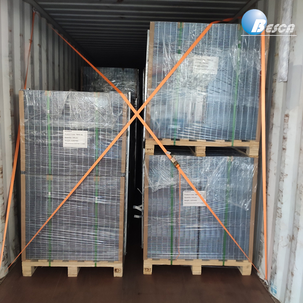 Heavy Duty Wire Mesh Cable Tray System With High Load Capacity for Industrial Plant Power Distribution Projects