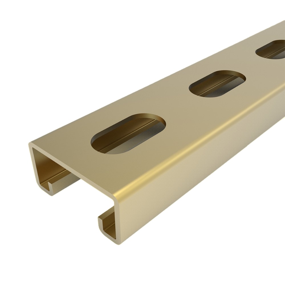 Unistrut P1001 Stainless Steel 316 304 Aluminum GI Pre-Galvanized C U Structural Channel UL CUL NEMA