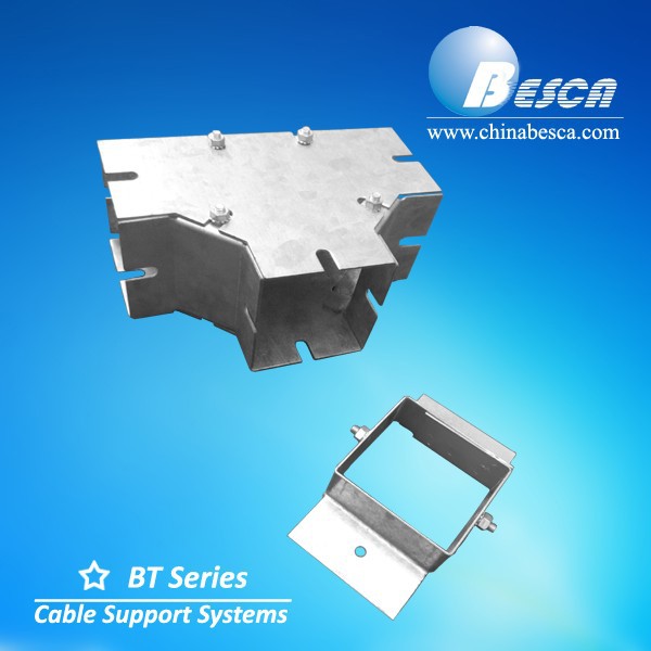 UL Hinged Wireway Raceway Anti-Rust Cable Duct Tray With Cover UL Number E465156 Besca