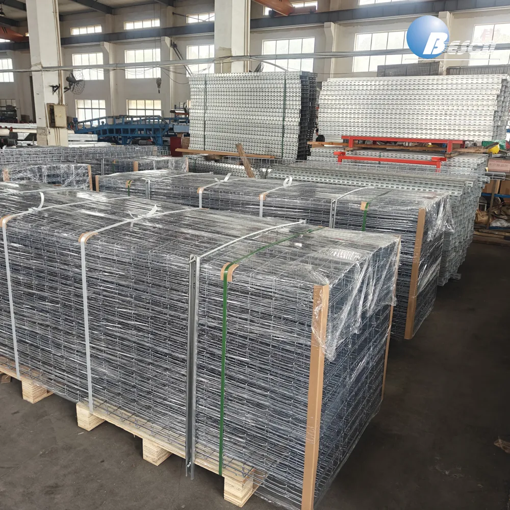 Stainless Steel 304 Wire Mesh Cable Basket for Food Pharmaceutical Industry and Clean Room Cable Organization 1-6m+50-1000 mm