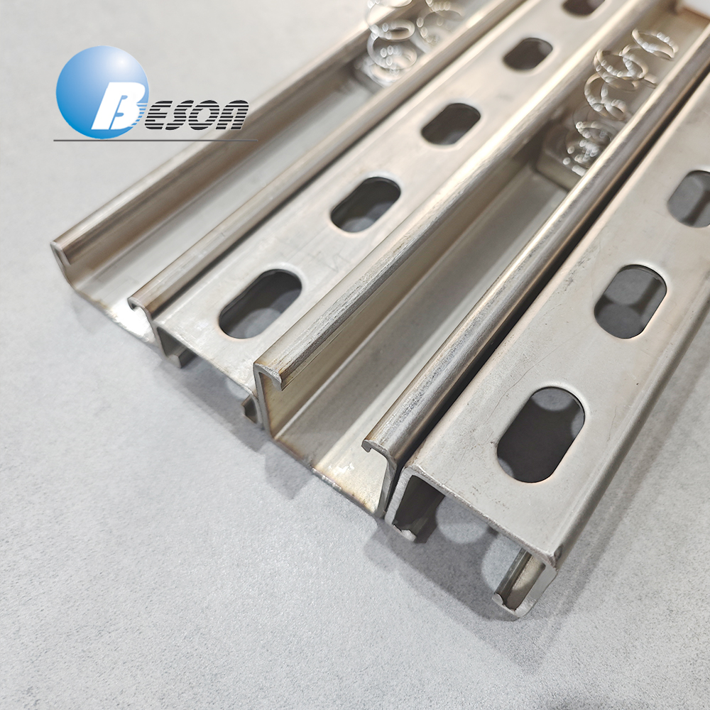 Factory Wholesale Price Carbon Steel Channel Strut Factory Direct Sales Galvanized Channel Steel Strut