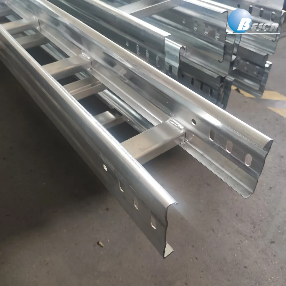 Pre Galvanized Steel Heavy Duty Cable Ladder Economical Price for Indoor Cable Management in Industrial Construction Projects 3 m+200 mm