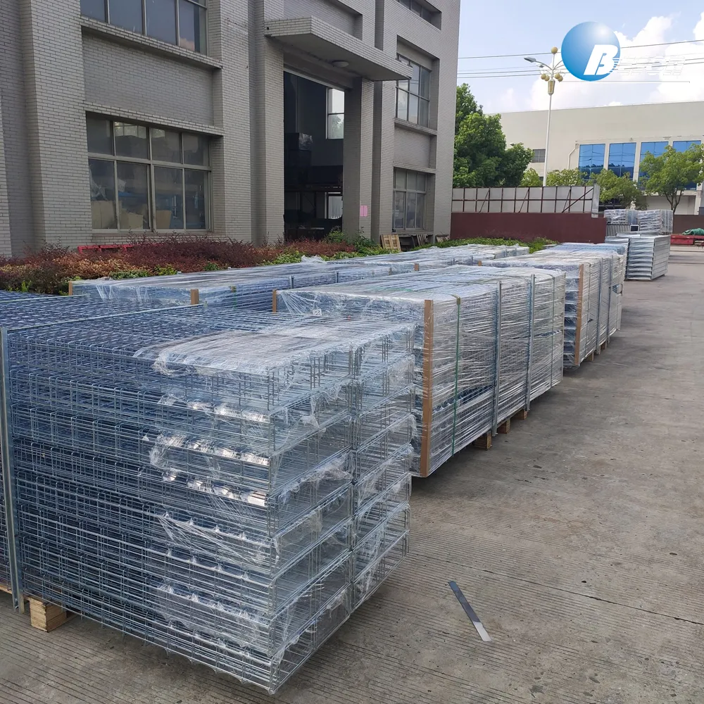 Stainless Steel 304 Wire Mesh Cable Tray for Food Processing Plants and Pharmaceutical Cleanroom Environments 3 m+50-1000 mm