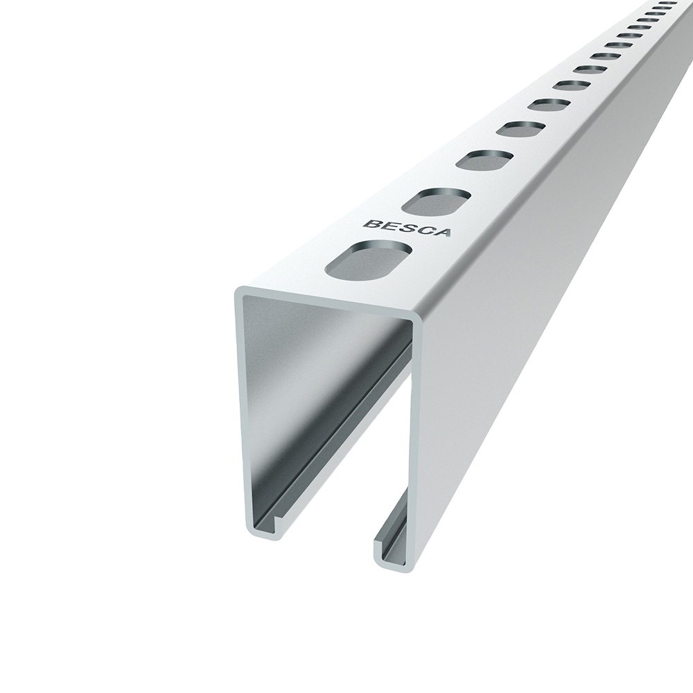 P1000 P3300 P1001 Unistrut Slotted Channel Unistrut & Electrical Fittings Conduit Pipes for Support Cable Tray