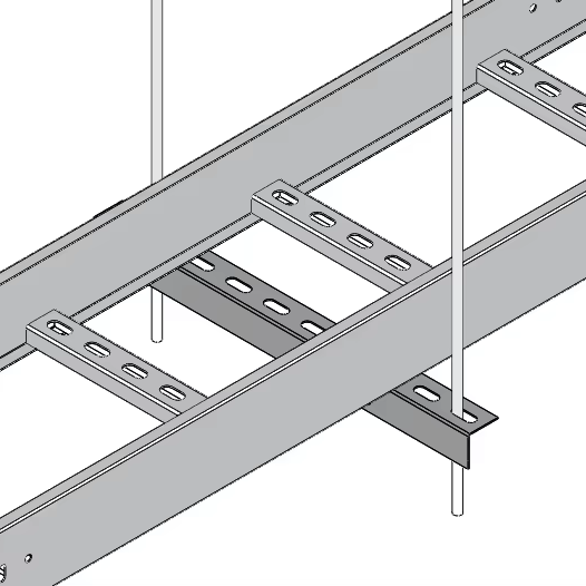 Fire Resistant Cable Ladder System with Coating Ensures Safe Passage for Critical Circuits in High Rise Buildings