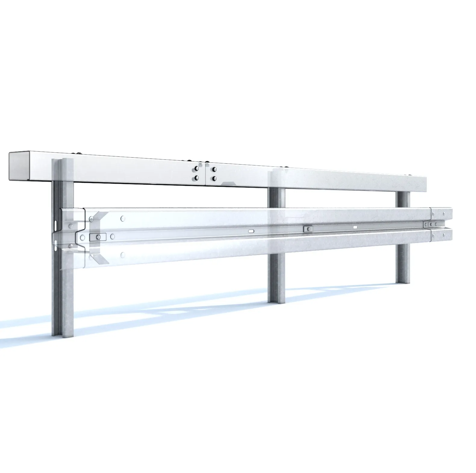 Super Rail Eco B Profile Traffic Barriers Eco-Friendly Traffic Management Solution