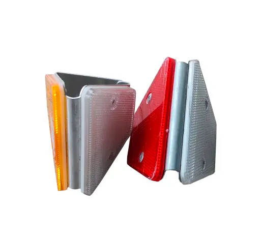 Double Face Reflector (RED-WHITE) Double Face Reflector