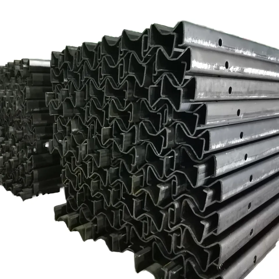Sigma Hot Dipped Galvanized Post Traffic Barriers Enhanced Durability and Protection Silver