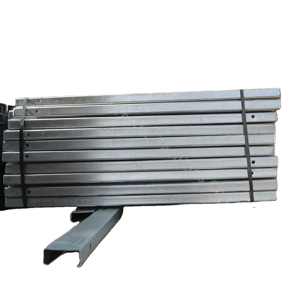 EN 1317 C Post Traffic Barrier Guardrail Connecting Post Tianjin, China+Engineer Grade+Dachu+Guardrail C Post+steel q235,q355,custom