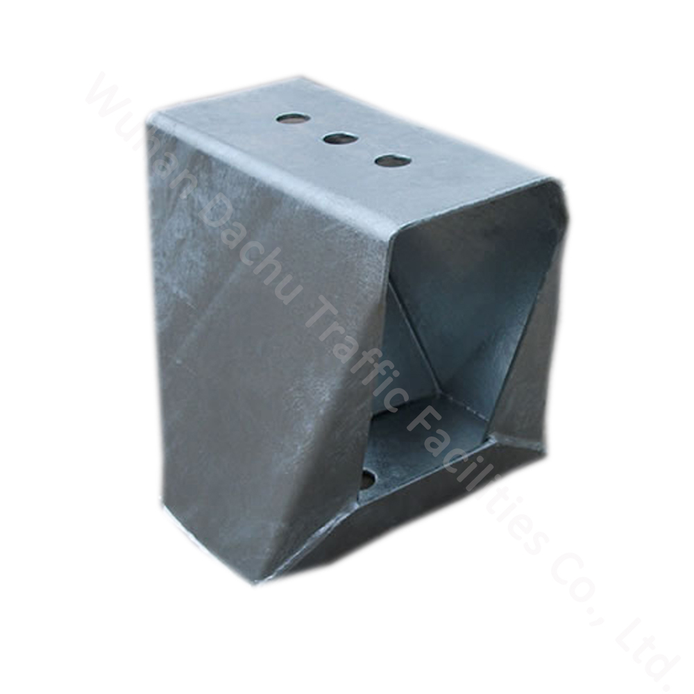 Galvanized Steel Block Spacer Traffic Barrier Roadside Guardrail Protection