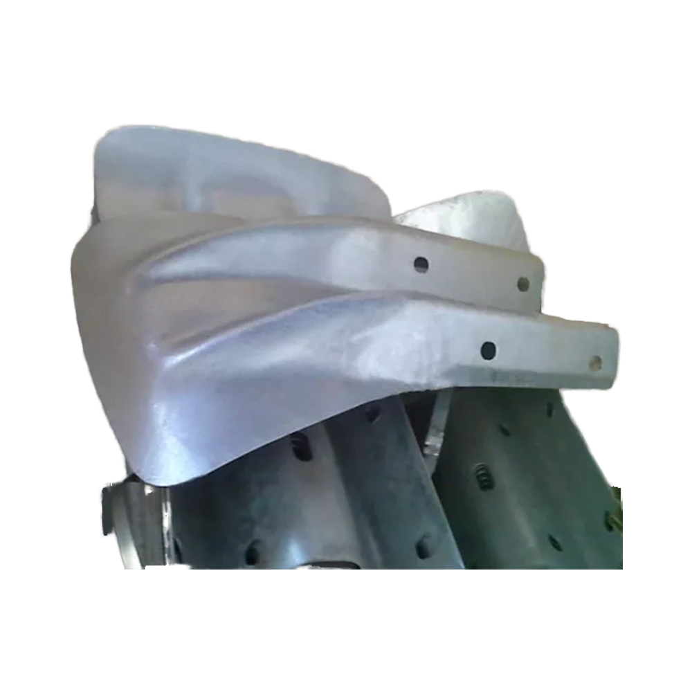 Supplier Hot Dip Galvanized W Beam Thrie-Beam Terminal Traffic Barrier Highway Guardrail for Roadside & Bridge Use