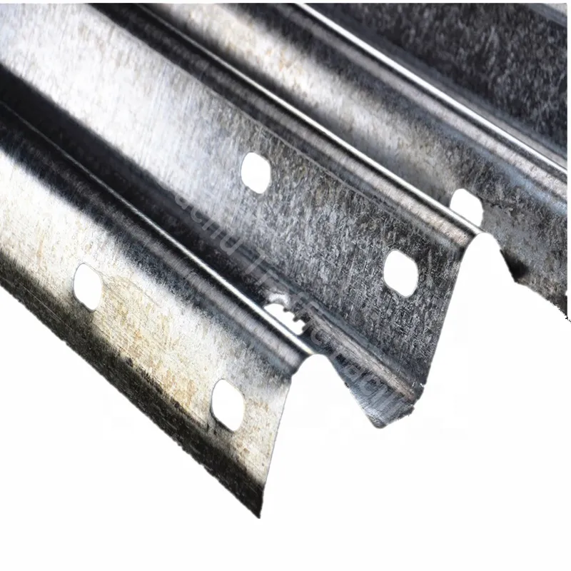 Galvanized Three-Beam Guardrail for Traffic Safety Anti-Corrosion Feature DC-GR-30003