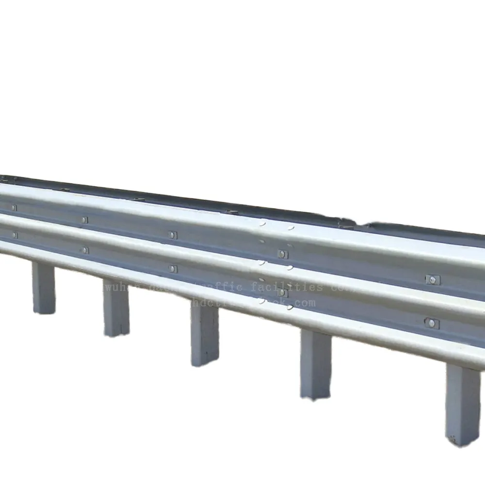 Anti-Corrosion Steel Corrugated Highway Guardrail Traffic Safety Barrier with Three-Beam Crash Durable Metal Material Tianjin, China+Engineer Grade+Dachu+Thrie Beam Guardrail+Steel q235,q355,custom