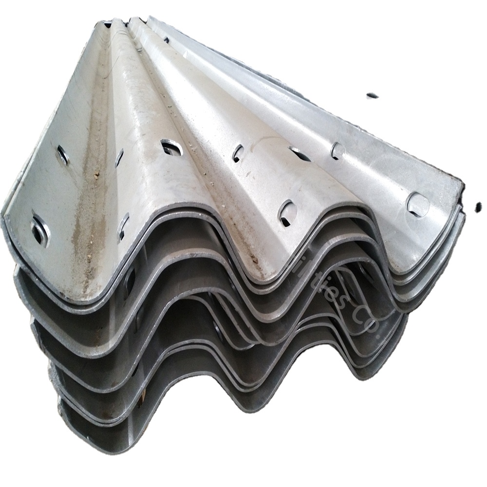 Professional Road Safety High Quality Guard Rail Used Crash Barrier Hot Dip Galvanized