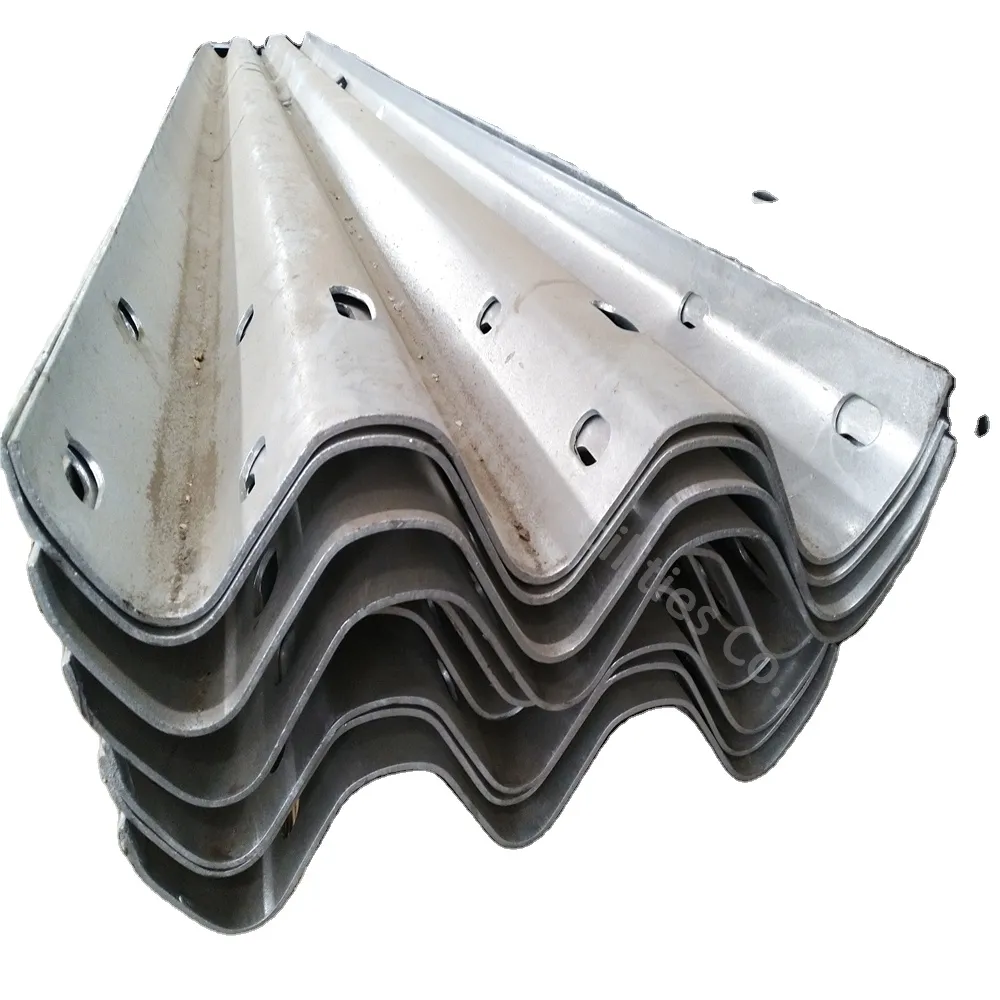 Professional Road Safety High Quality Guard Rail Used Crash Barrier Hot Dip Galvanized