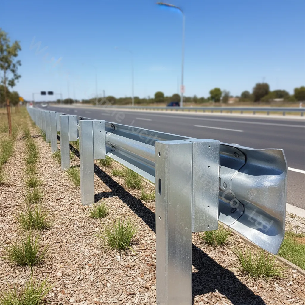 Durable W Beam Highway Guardrail for Australia Rural Road Safety Barrier