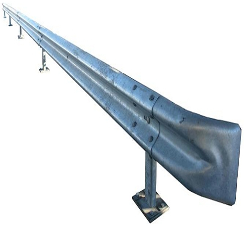 Highway Guardrail Traffic Barrier W-beam Guardrail Hot Dip Galvanized Road Safety