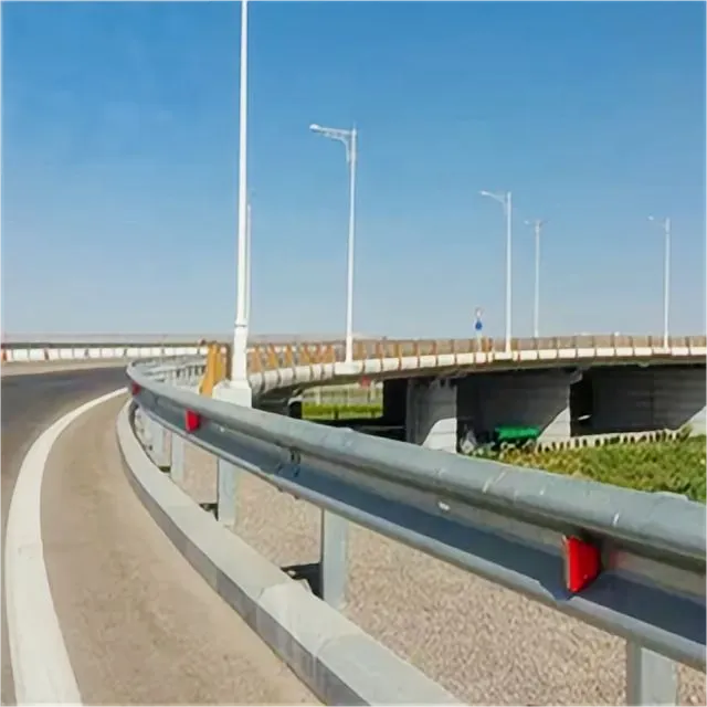 High Quality Q235B Galvanized Guardrail Crash Barrier Low-Priced Traffic Barriers