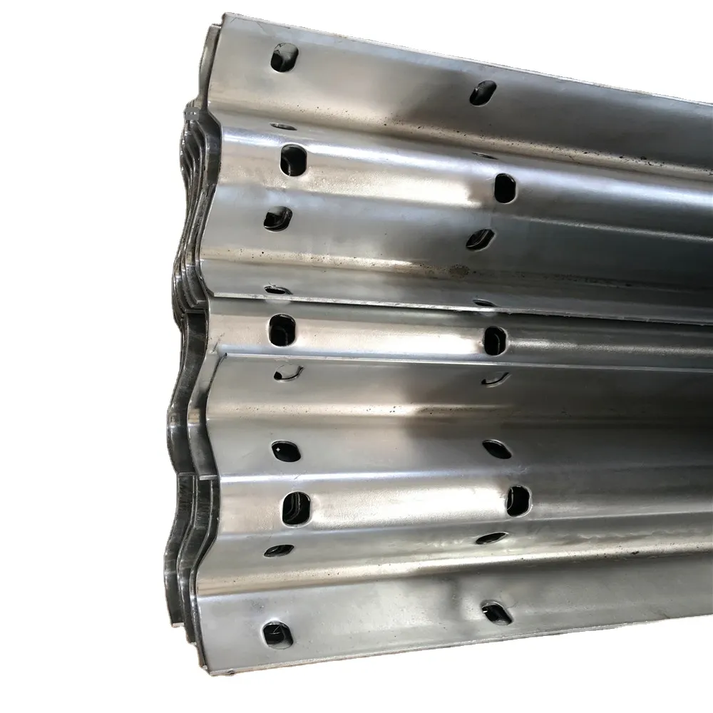 Wuhan Dachu Galvanized Bridge Metal Traffic Barrier Crash Barrier Highway Safety Hot Dip Galvanized Guardrails Silver