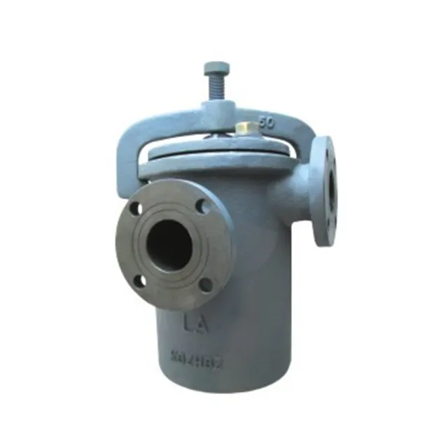JIS F 7209 Manual Safety Simplex Oil Strainer for General Shipbuilding Applications Casting+Medium Pressure+2 1/2 in