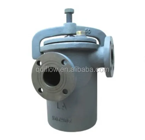 JIS F 7209 Shipbuilding Simplex Oil Strainer with Flange End Casting+Low Pressure+2 in(5.08cm)