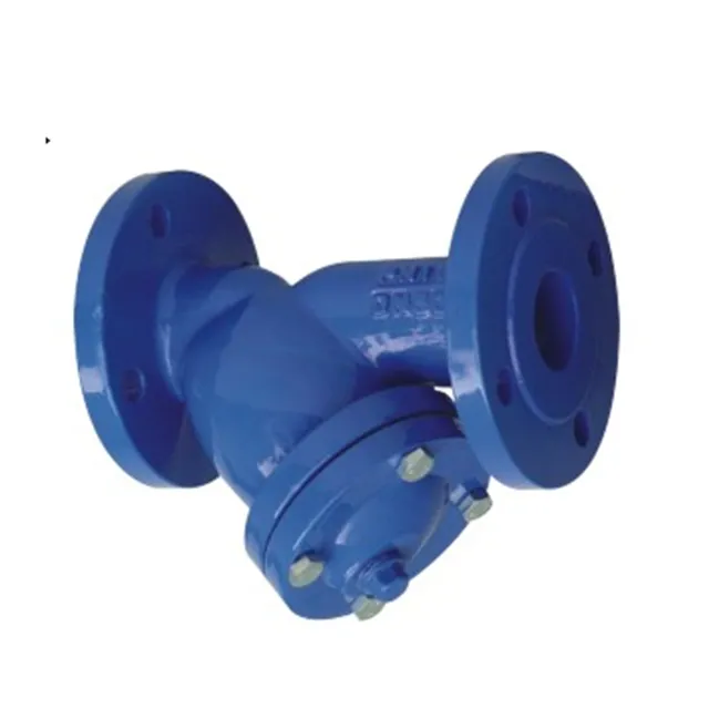 DIN PN10/16 ASME Class 150 Cast Iron Y Strainer Stainless Steel+Medium Pressure+2 in(5.08cm)